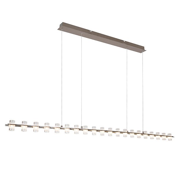 PENDENTE BISOT GRAFITE VIDRO (L)6,5CM (C)180CM | BIS1PD01GR20