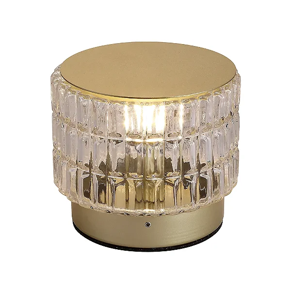 ABAJUR IRIS DOURADO (D)12CM (A)10CM 25W IP20 | IRI1AB01DR10