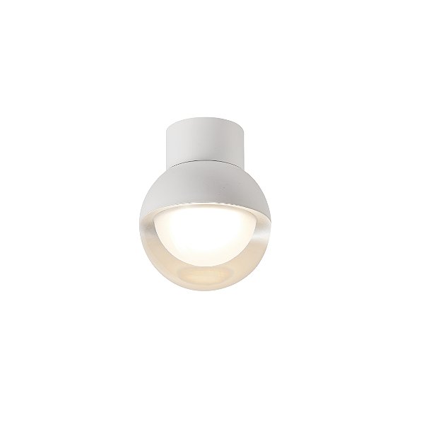 Plafon Palla Branco (D)10Cm (A)12Cm LED 3000K | PAL1PL01BR10