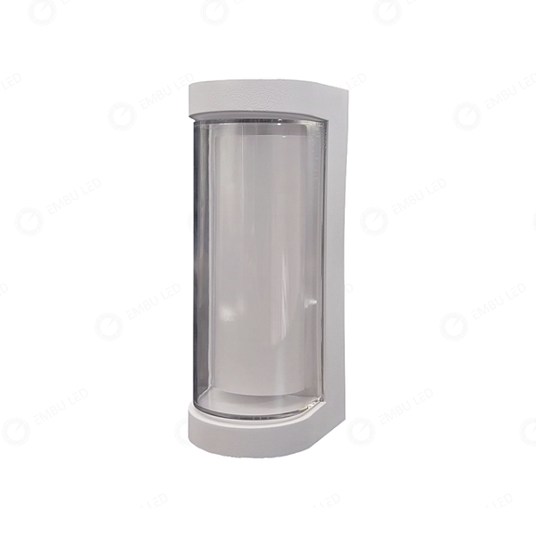 ARANDELA MODERN MINI 6W 3000K 2 FACHOS BRANCO ALUMINIO