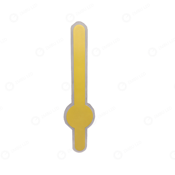 ARANDELA DE PAREDE TUBO LINEAR 16W 3000K DOURADO 50CM