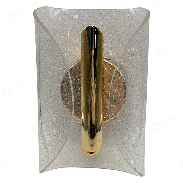 ARANDELA ACRILICO AURORA 14W DOURADO 3 TONALIDADES