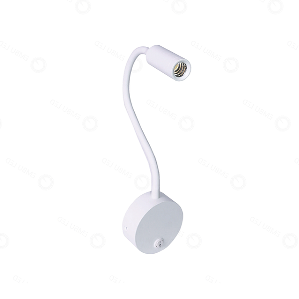 ARANDELA LEITURA ARTICULADA SPOT 3W BRANCO 3000K CAMA