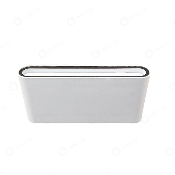 ARANDELA EXTERNA ULTRAFINA SLIM BRANCO 10W 3000K QUADRADA