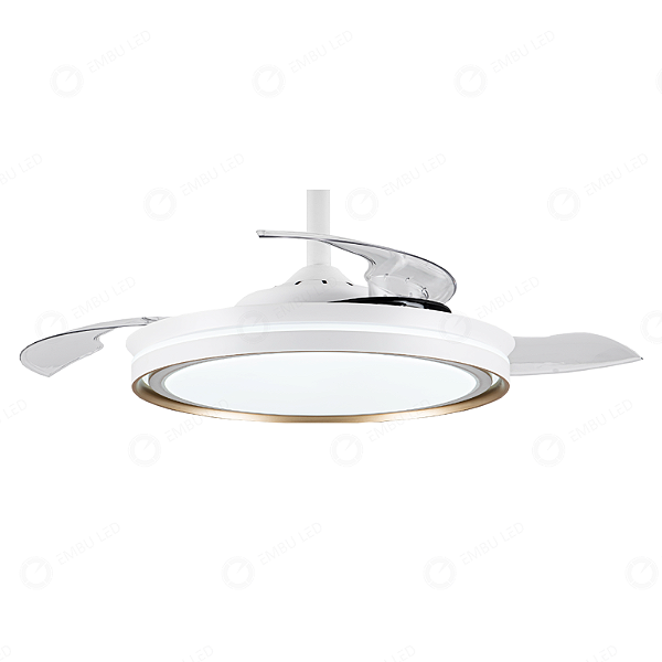 Ventilador Teto Retrátil Breeze Com Controle Remoto Branco