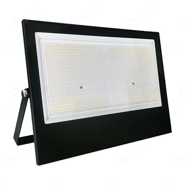 Refletor LED SMD MiniECO 300W 3000K Branco Quente Ip65 Externo