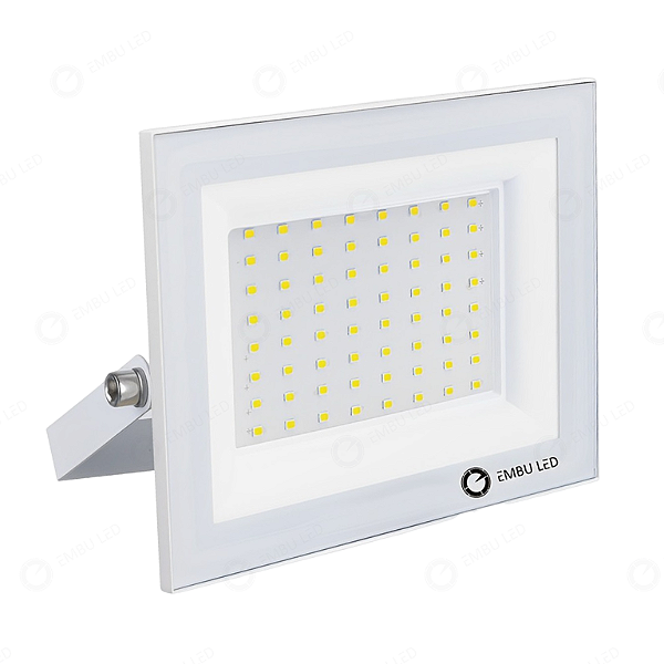 Refletor Led Smd Linha Eco 100W 6000K Ip66 Luz Branca Fria