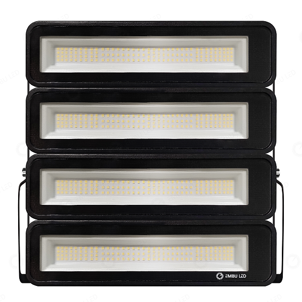 Projetor Refletor Led 200W Modular 6500K Potencia Real
