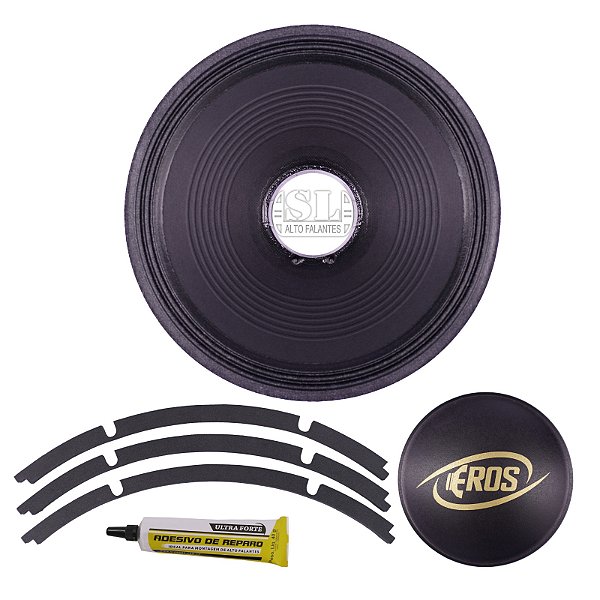 2 (DOIS) Kit Reparo SL compatível com Eros 312l/lc 12 Polegadas 350/400/450 Rms