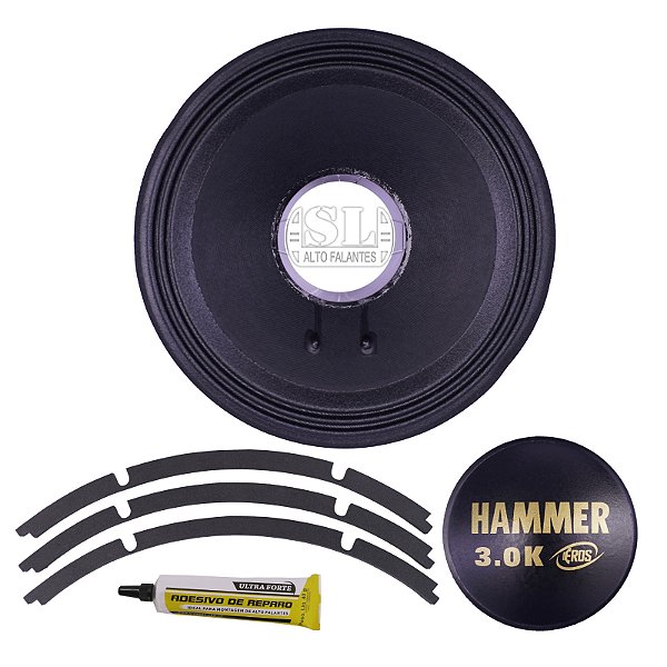 Kit Reparo Sl Compatível Com Eros Hammer 3.0 12 polegadas
