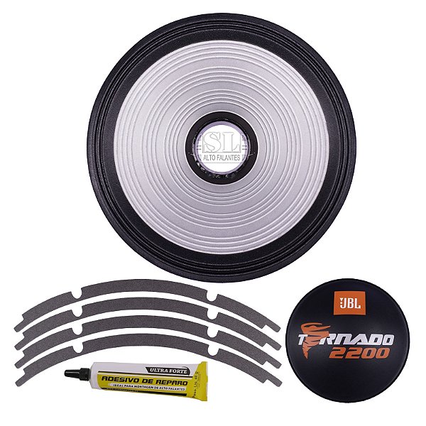 Kit Reparo Sl Compatível Com Jbl Tornado 2200 18 polegadas