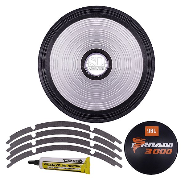 2 (DOIS) Kit Reparo Sl Compatível Com Jbl Tornado 3000 18 polegadas