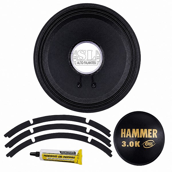 4 Kit Reparo Sl Compatível Com Eros Hammer 3.0 12pol.