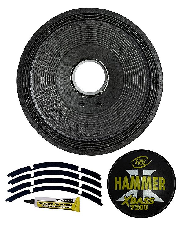 Kit Reparo Sl Compatível Com Eros Hammer Xbass 7200 15pol.