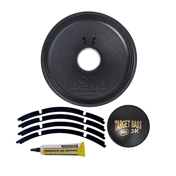 Kit Reparo Sl Compatível Com Eros Target Bass 3K 15pol.