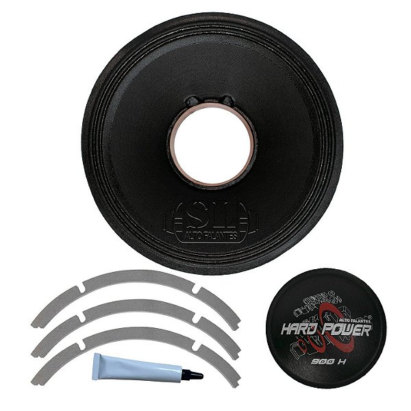 Kit Reparo Sl Compatível Com Hard Power Hp 900h 12 Pol 8ohms