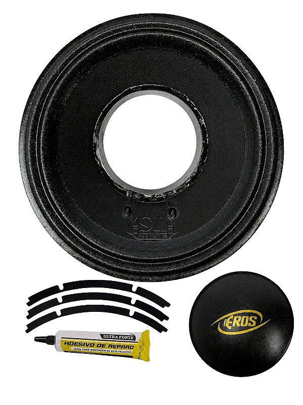 Kit Reparo Sl Compatível Com Eros 408 Pro 8 pol 8ohms