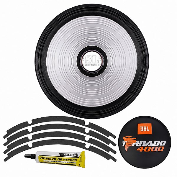 4 Kit Reparo Sl Compatível Com Jbl Tornado 4000 18pol