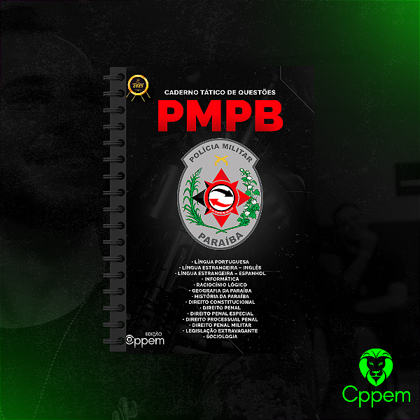 Caderno Tático Físico | PM-PB