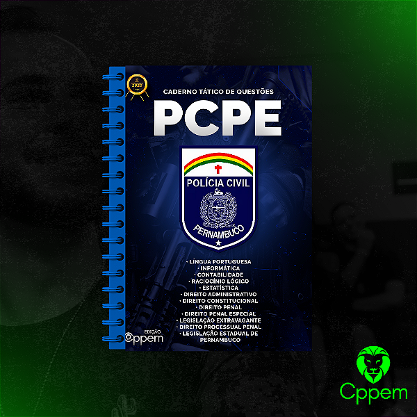 Caderno Tático Físico | PC-PE