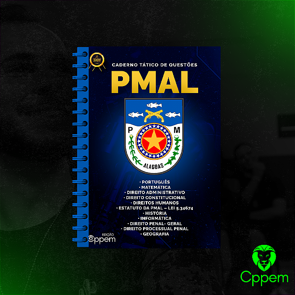 Caderno Tático Físico | PM-AL
