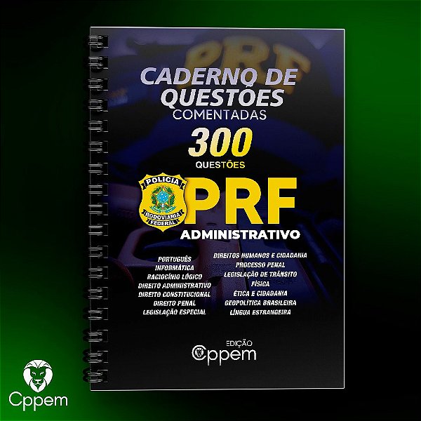 CADERNO DE QUESTÕES FÍSICO PRF ADM