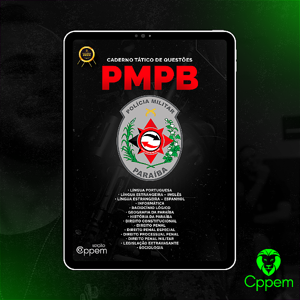 Caderno Tático Digital | PMPB