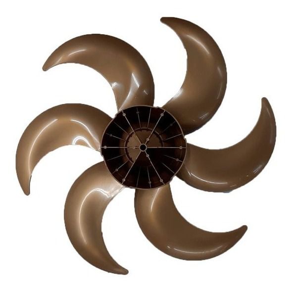 Hélice Original Ventilador Philco Pvt400g 40cm 6 Pás Dourada