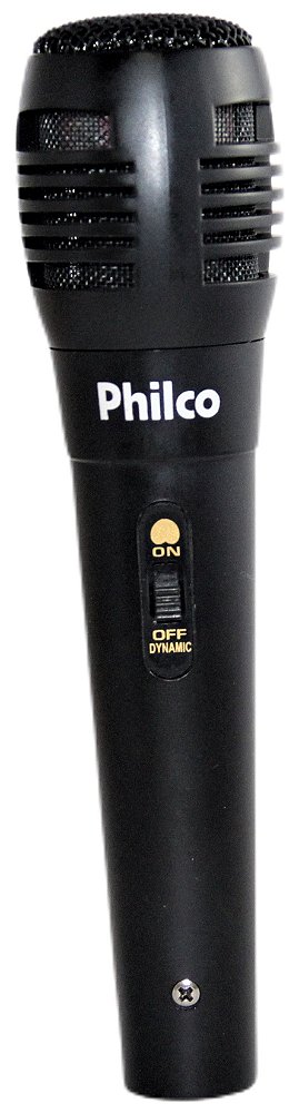 Microfone Preto Home Theater Philco Fama 10000k, Fama Plus