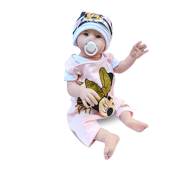 Boneca Reborn Realista Menina Mary Abigail Silicone
