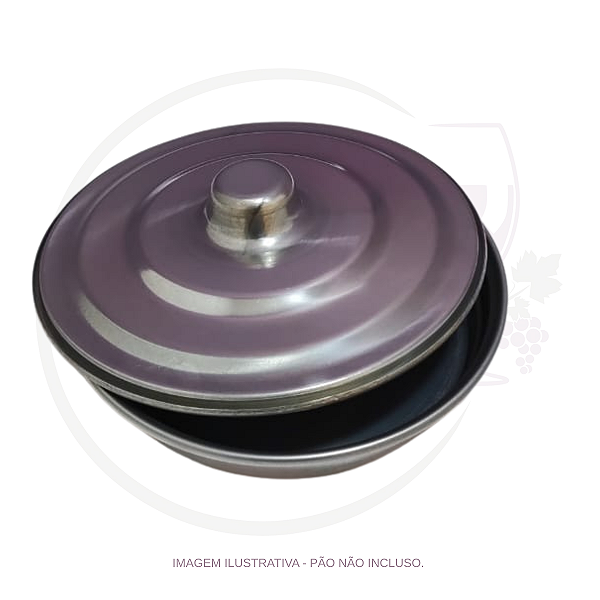 BANDEJA PARA PÃO PRATA