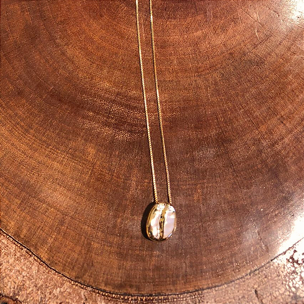 Colar Grão de Café