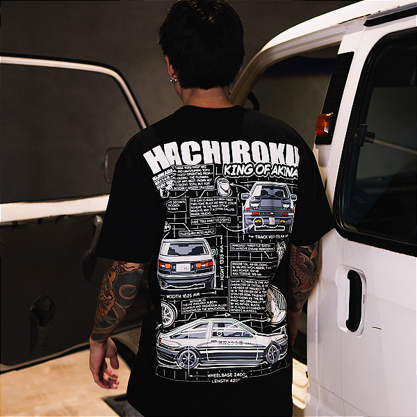 Camiseta Hachiroku Project - PRÉ-VENDA