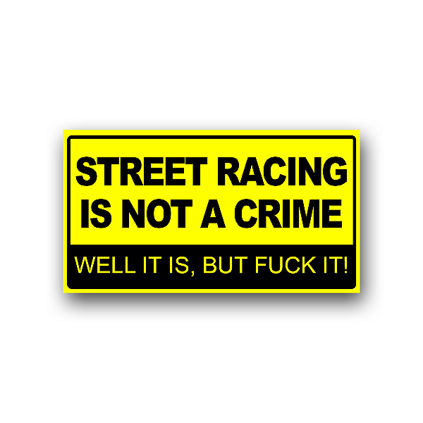 Adesivo Street Racing