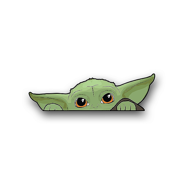 Adesivo Baby Yoda