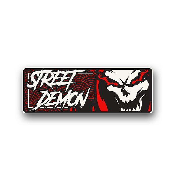 Adesivo Street Demon