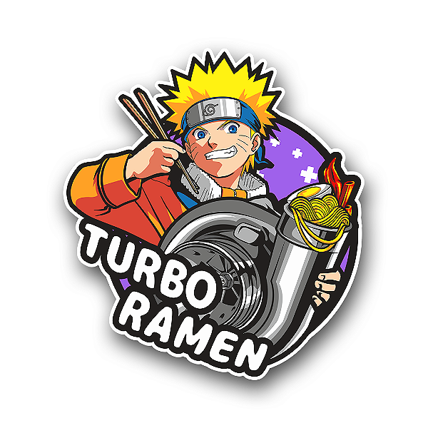 Adesivo Turbo Ramen