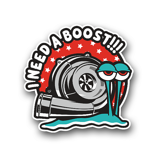 Adesivo I Need a Boost