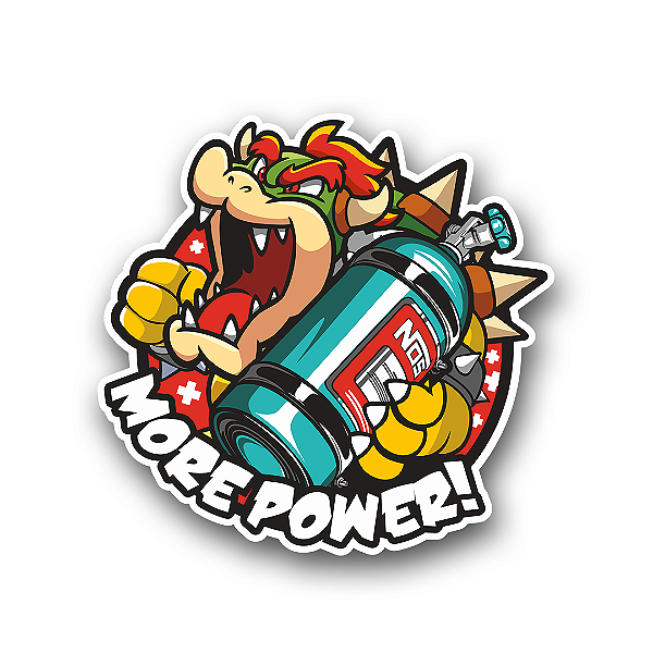 Adesivo More Power!