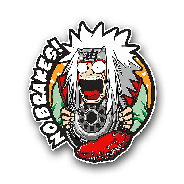 Adesivo No Brakes