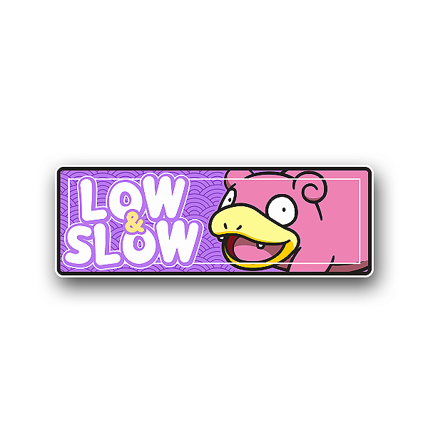 Adesivo Low&Slow