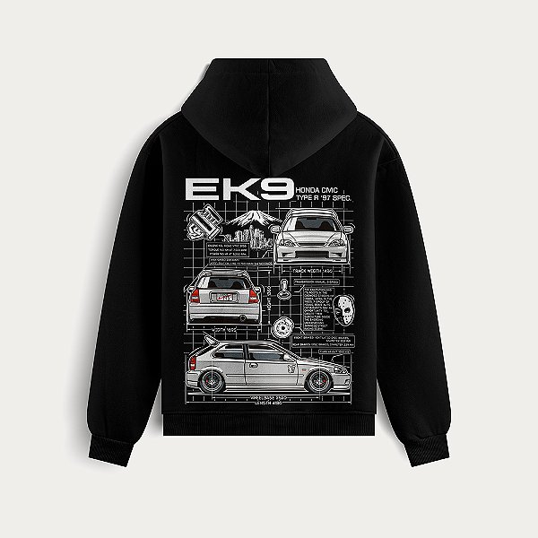 Moletom Civic EK9 Project