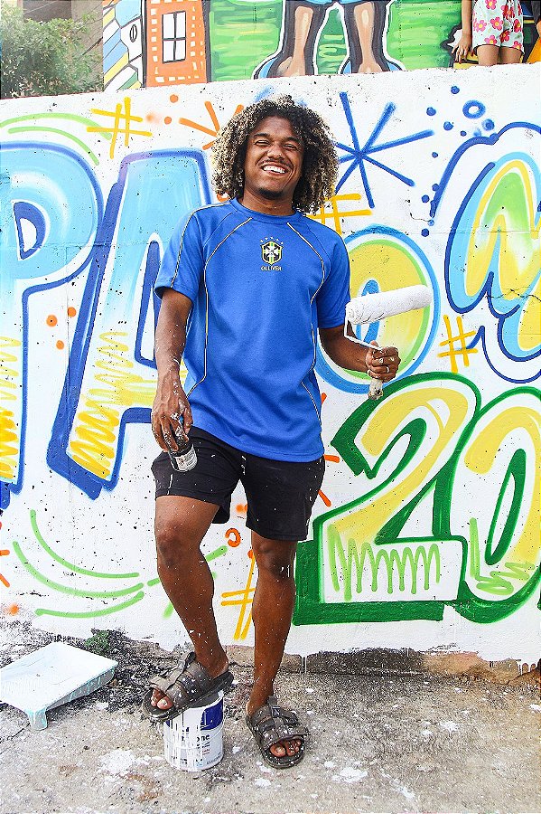 Camiseta BRASIL CANETA AZUL