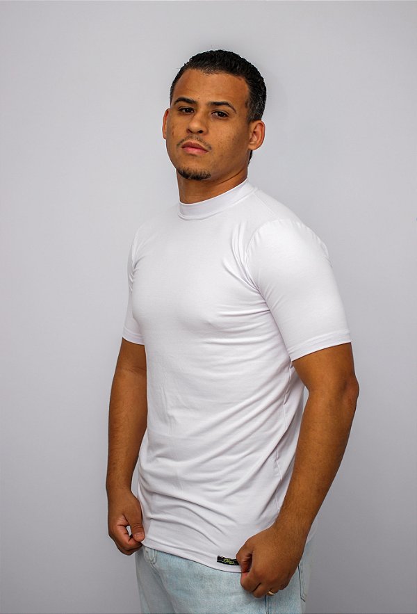 CAMISETA BÁSICA "AMERICAN" - Branca