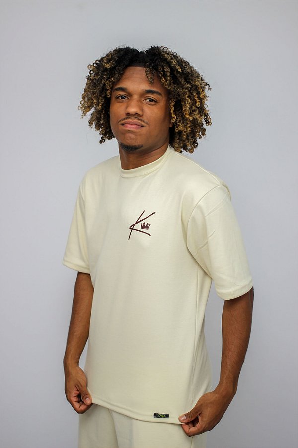 CONJUNTO OVER KING BEGE