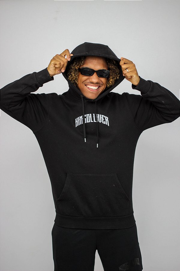 CASACO MOLETOM "REI"