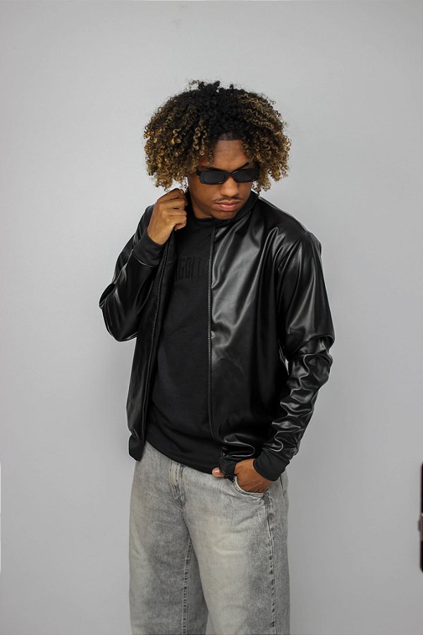 JAQUETA DE COURO OLLIVER