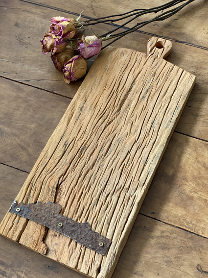 Tábua rústica madeira de demolição 21 x 51cm 4946