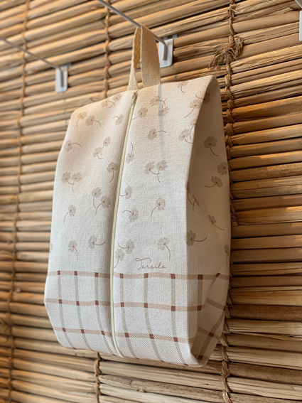 Porta sacolas linho estampa Carmem 5578