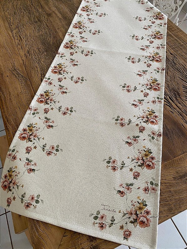 Trilho de mesa linho estampa Ana 5367